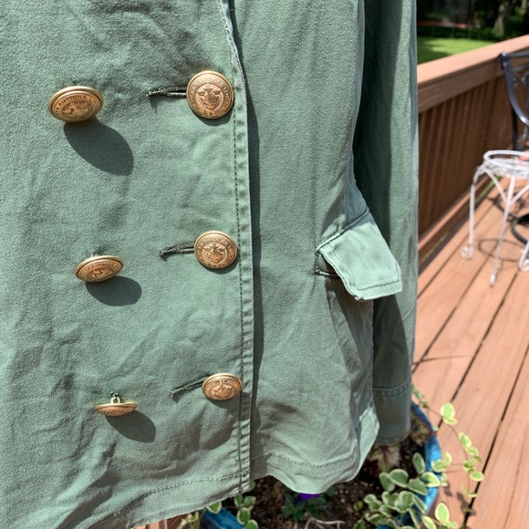 cAbi 326 Green Sergeant Patch Military Jacket Sm - Picture 3 of 8